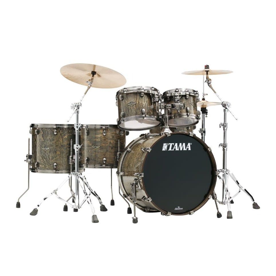 Tama Starclassic Walnut/Birch 5pc Drum Set Gloss Charcoal Tamo Ash