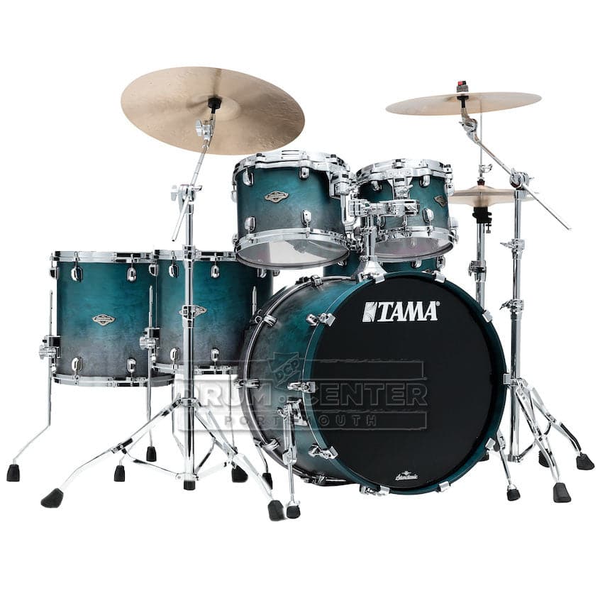 Tama WBS52LSSPF Starclassic Walnut/Birch 5pc Drum Set Satin Sapphire Fade