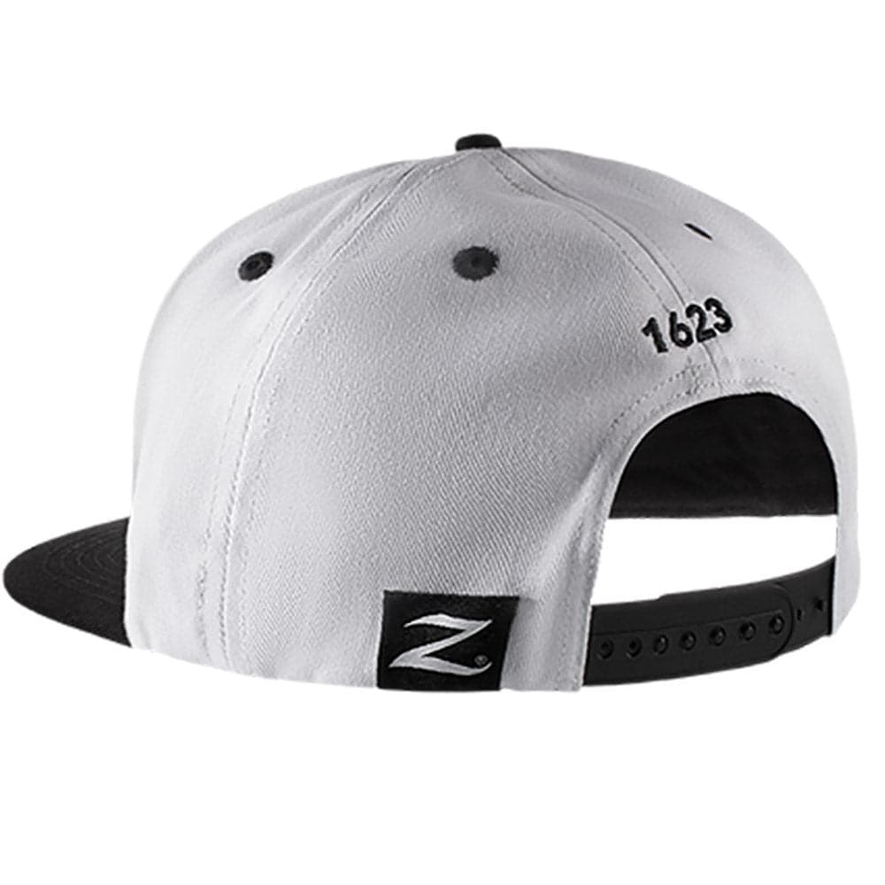 Zildjian 6 Panel Snapback Hat - White