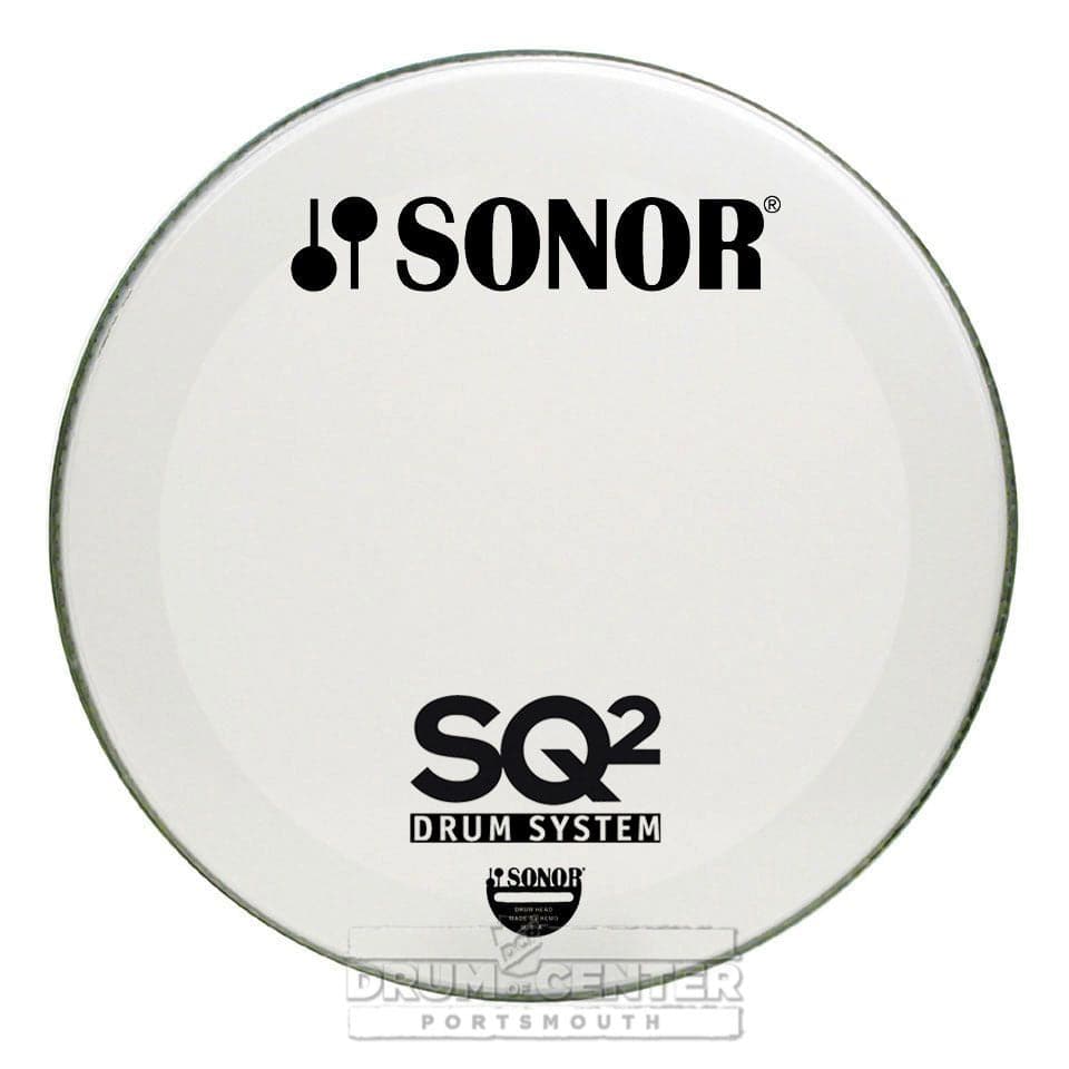 Sonor Bass Drum Logo Head 22" Coated w/SQ2 Logo