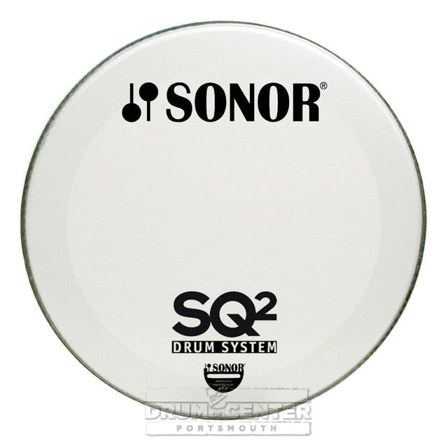 Sonor Bass Drum Logo Head 22" Coated w/SQ2 Logo