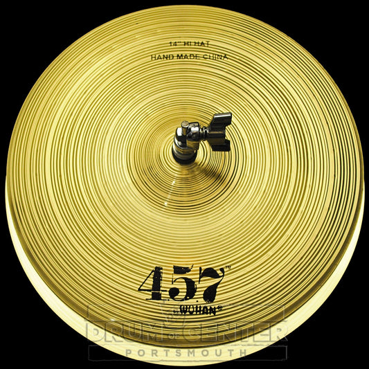 Wuhan 457 Hi Hat Cymbals 14"