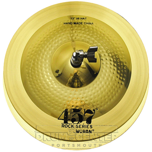 Wuhan 457 Rock Hi Hat Cymbals 13"
