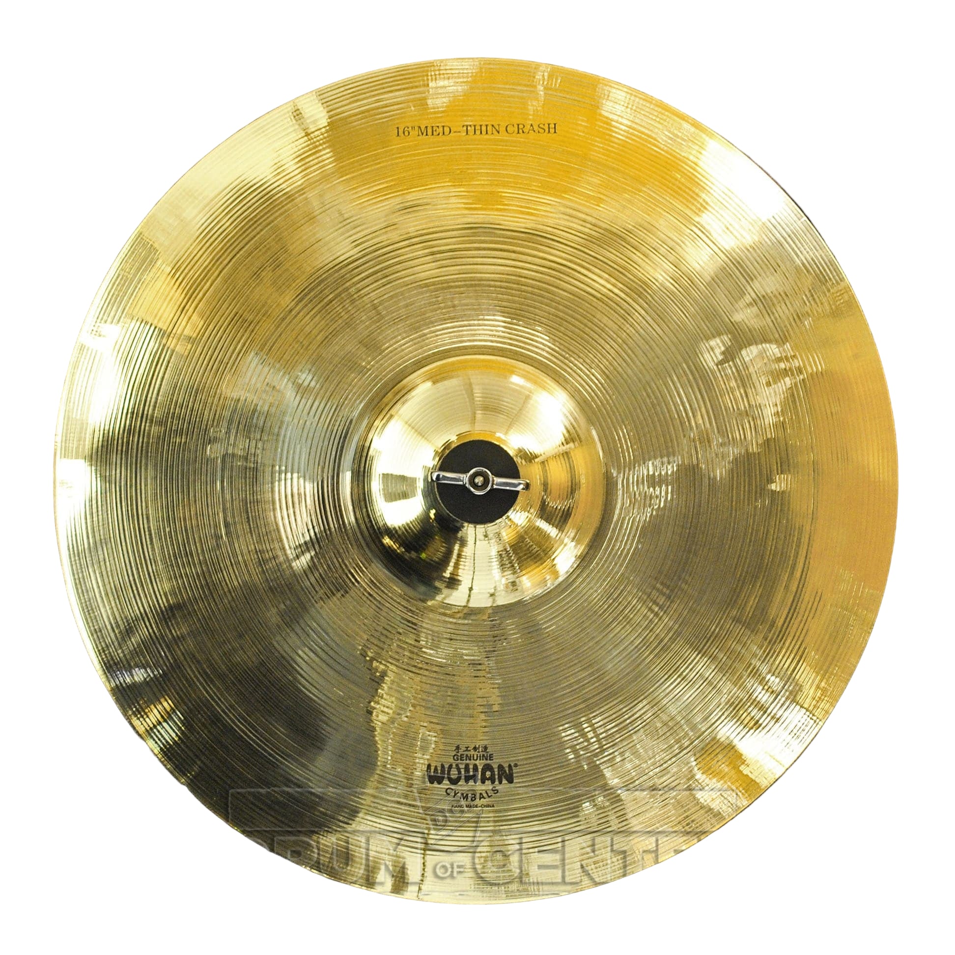 Wuhan Medium Thin Crash Cymbal 16"