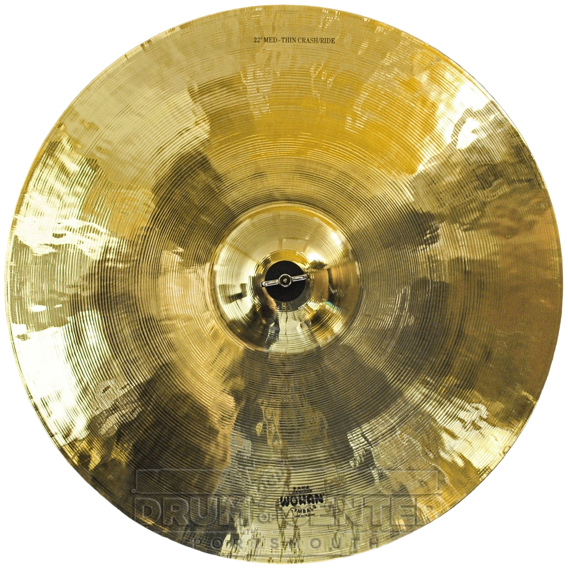 Wuhan Medium Thin Crash/Ride Cymbal 22"