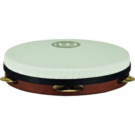 Meinl Vented Jingle Pandeiro 10 True Feel Synthetic Head African Brown