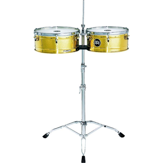 Meinl Artist Series Luis Conte Timbales 14 & 15 Hammered Solid Brass
