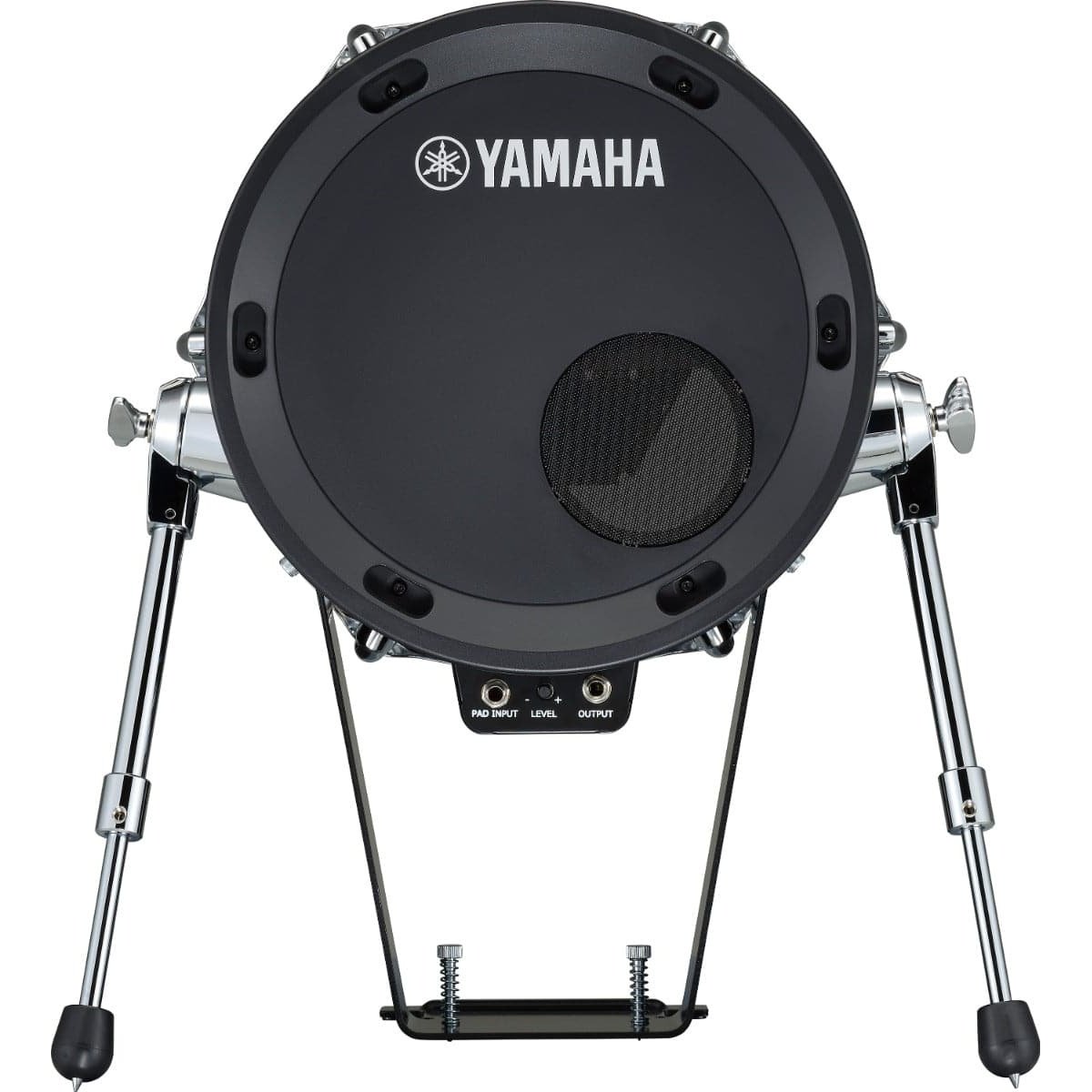 Yamaha KP128 BF 12" Electronic Mesh Kick Pad Tower - Black Forest