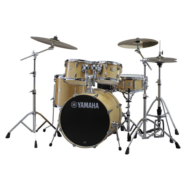 Yamaha Stage Custom Birch 5pc Drum Set w/22BD & 780 Hardware - Natural Wood