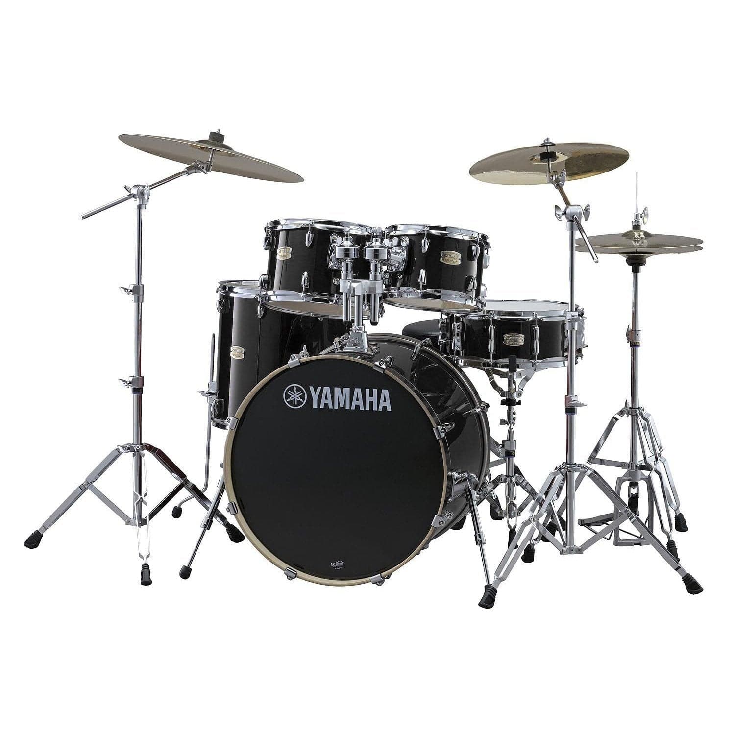 Yamaha Stage Custom Birch 5pc Drum Set w/ 22" BD Raven Black