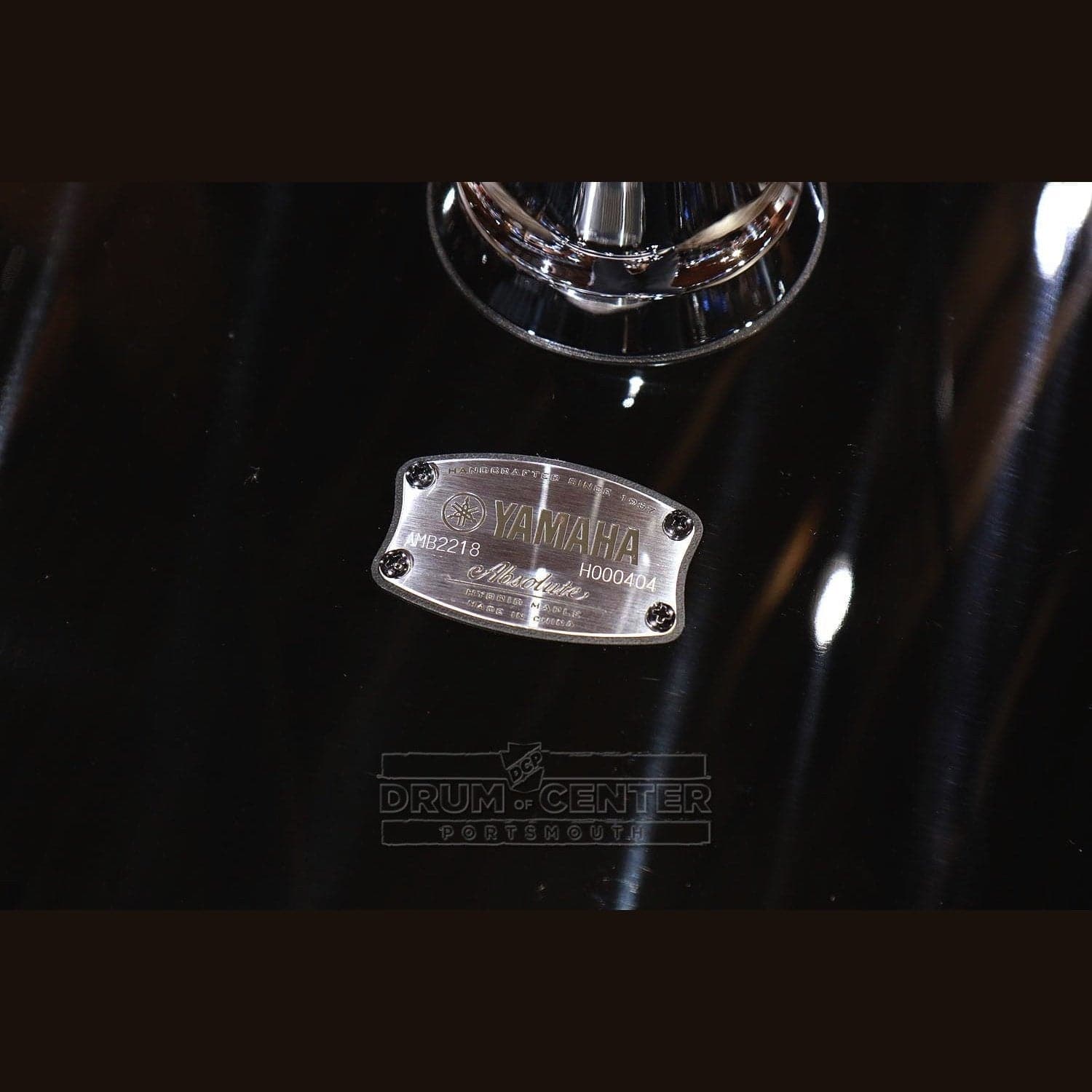 Yamaha Absolute Hybrid 4pc Drum Set 22/10/12/16 Solid Black