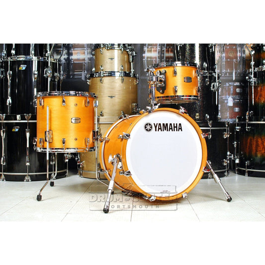 Yamaha Absolute Hybrid 3pc Jazz Drum Set Vintage Natural