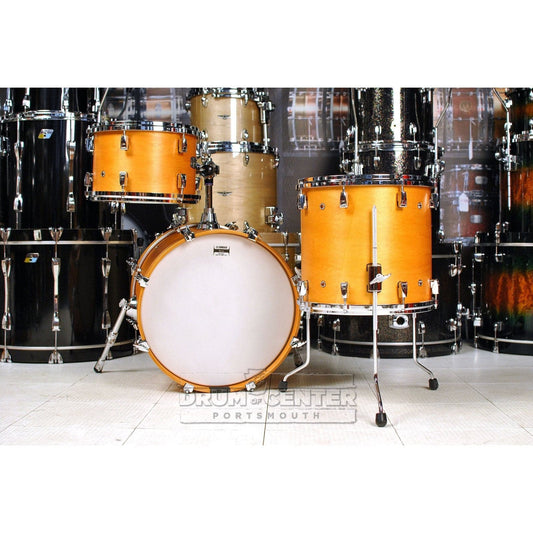 Yamaha Absolute Hybrid 3pc Jazz Drum Set Vintage Natural