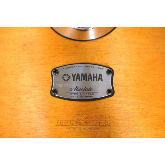 Yamaha Absolute Hybrid 3pc Jazz Drum Set Vintage Natural