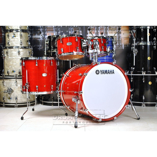 Yamaha Absolute Hybrid 4pc Drum Set 22/10/12/16 Red Autumn