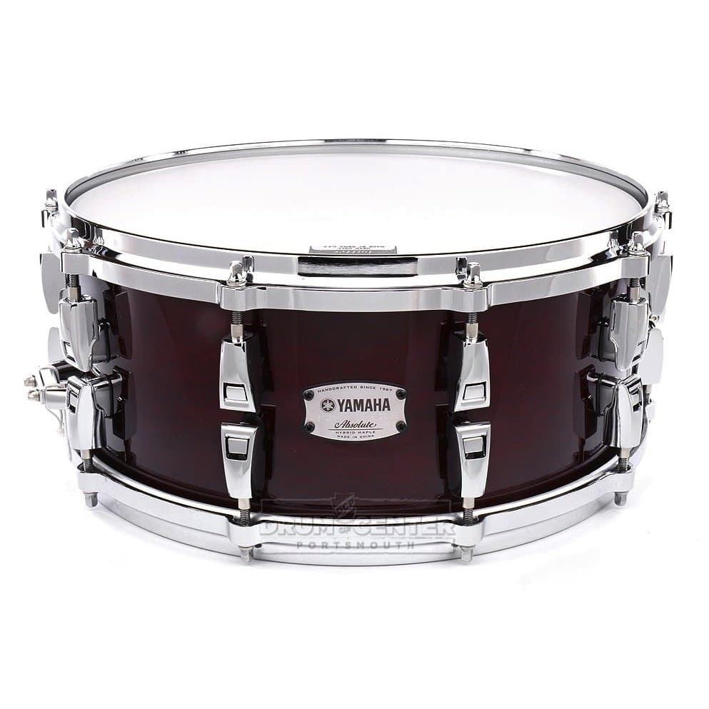 Yamaha Absolute Hybrid Maple Snare Drum 14x6 Classic Walnut