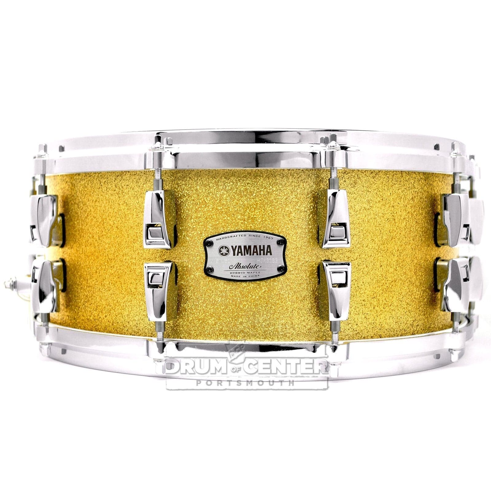 Yamaha Absolute Hybrid Snare Drum 14x6 Gold Champagne