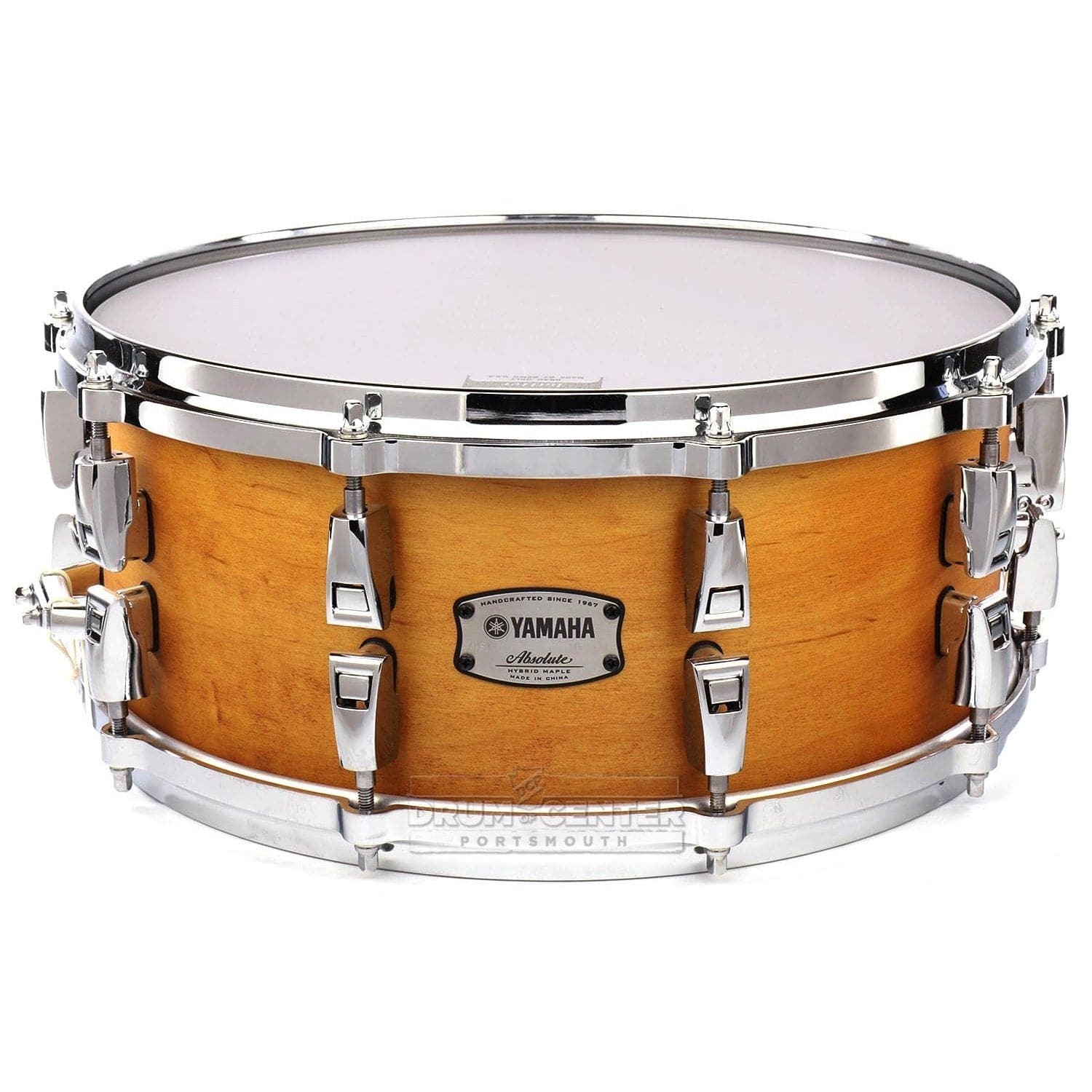 Yamaha Absolute Hybrid Maple Snare Drum 14x6 Vintage Natural