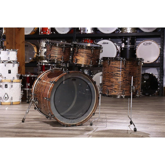 Yamaha Live Custom Hybrid Oak 4pc Drum Set Uzu Natural