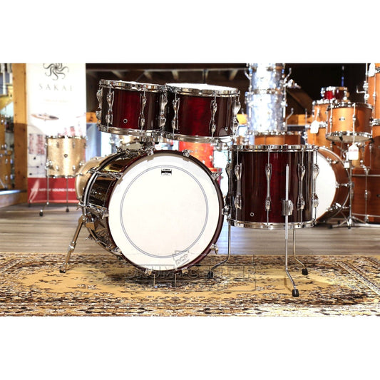 Yamaha Recording Custom 4pc Fusion Drum Set Classic Walnut