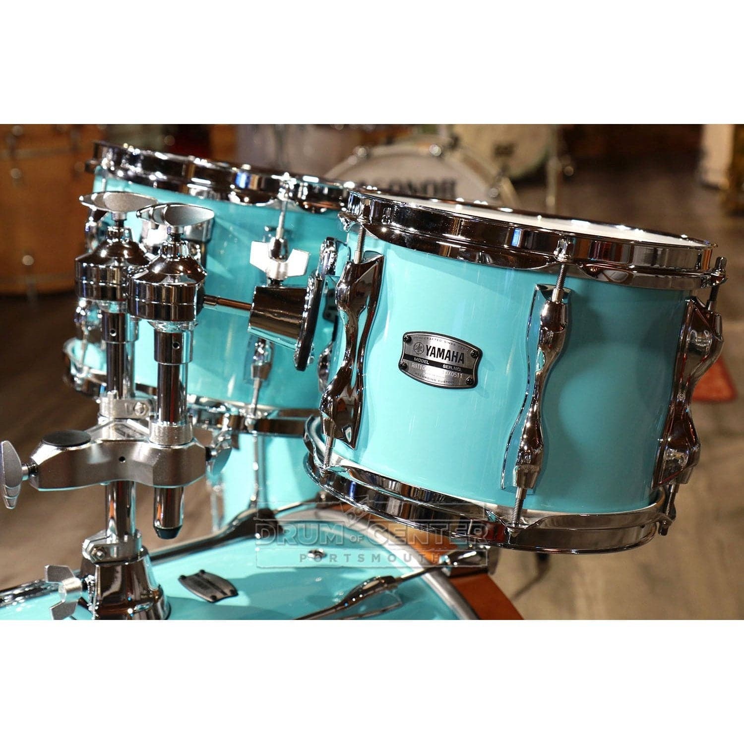 Yamaha Recording Custom 5pc Drum Set Surf Green