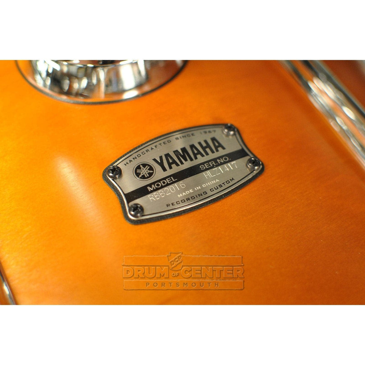 Yamaha Recording Custom 4pc Fusion Drum Set Real Wood