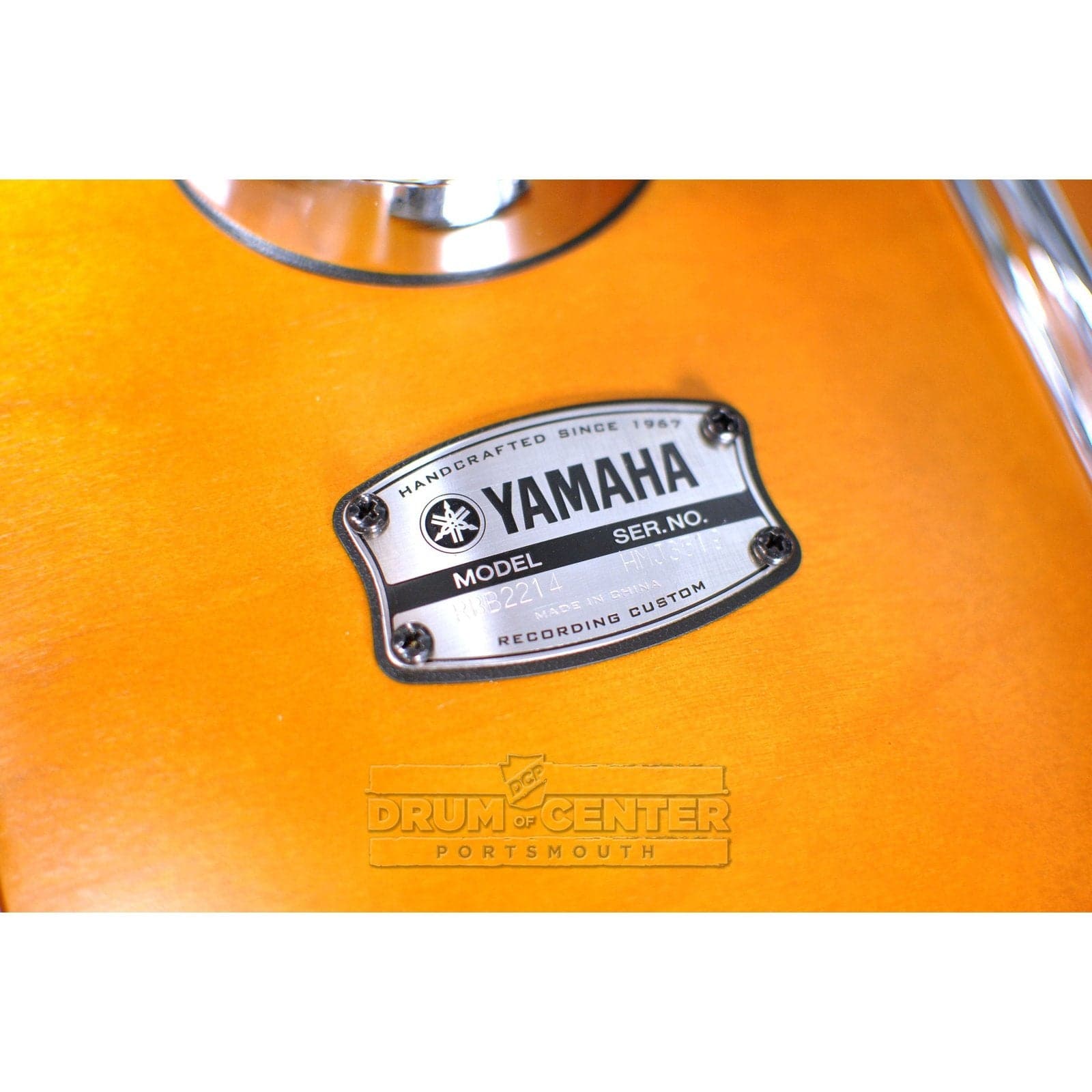 Yamaha Recording Custom 3pc Rock Drum Set Real Wood