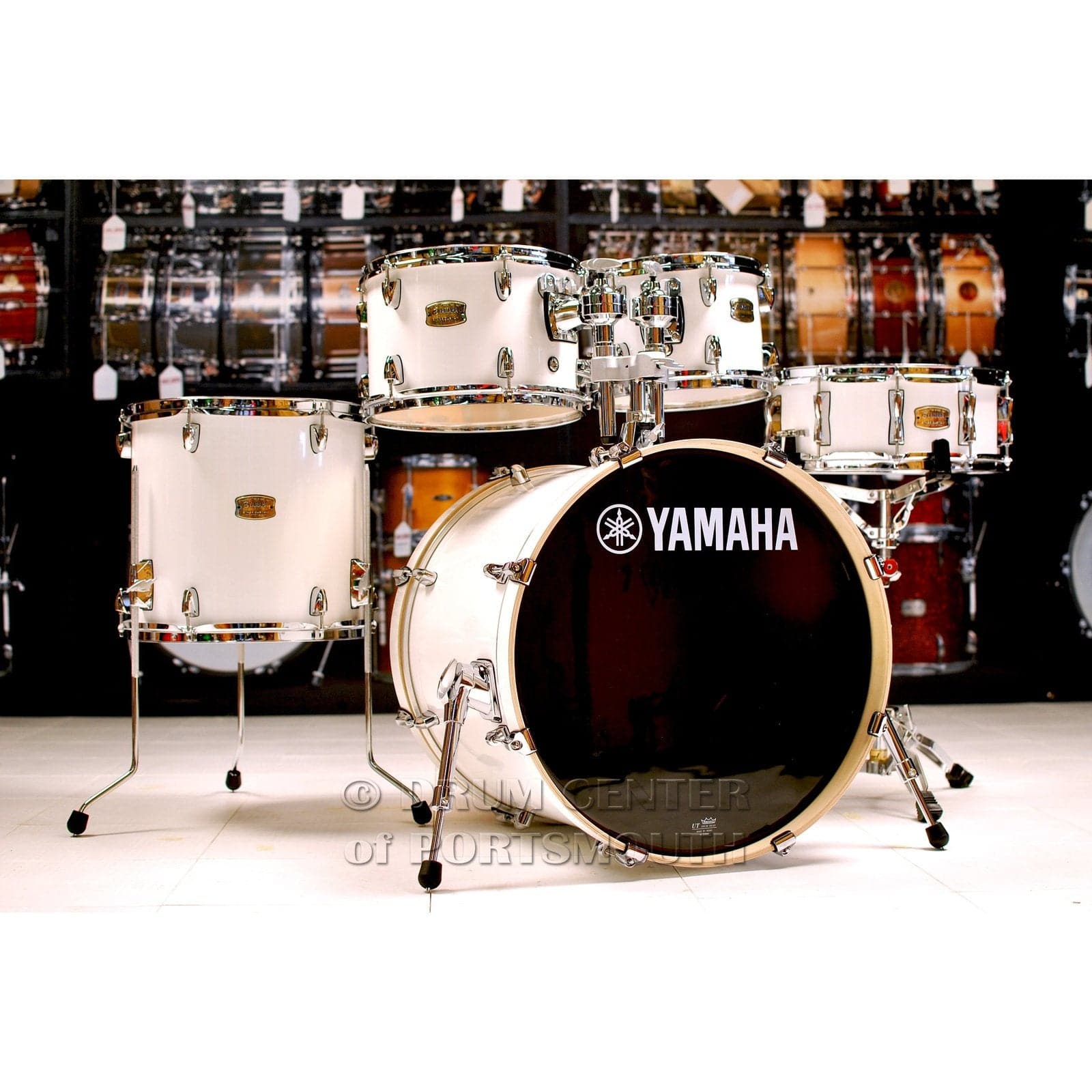 Yamaha Stage Custom Birch 5pc Drum Set w/ 20" BD Pure White