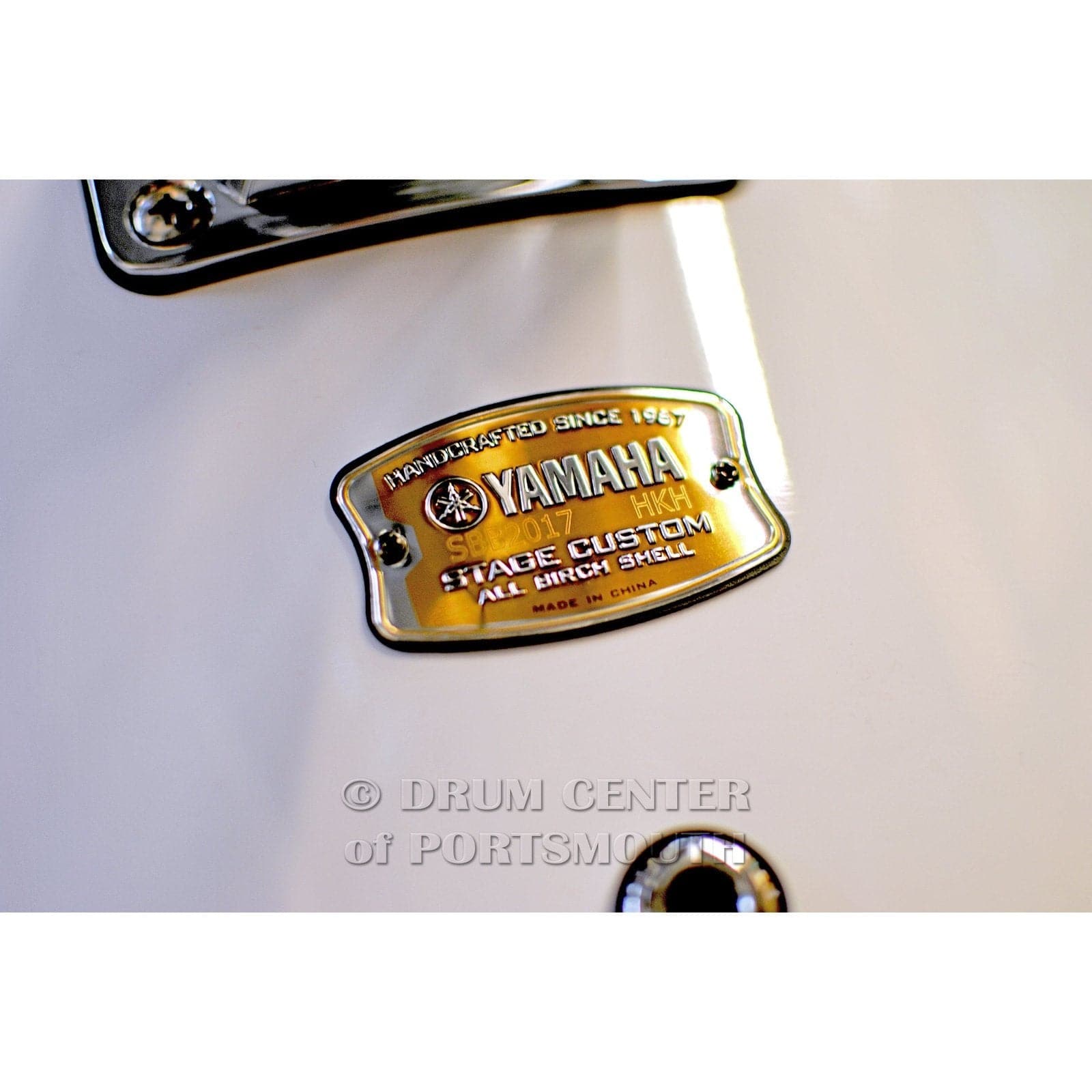 Yamaha Stage Custom Birch 5pc Drum Set w/ 20" BD Pure White