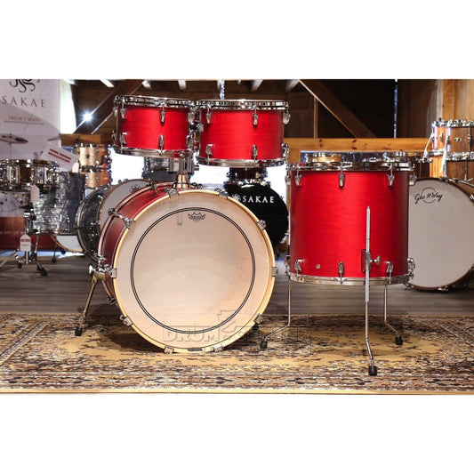 Yamaha Tour Custom Maple 4pc Drum Set 22/10/12/16 Candy Apple Satin
