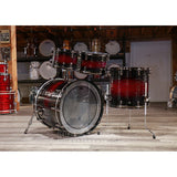 Yamaha Live Custom Hybrid Oak 4pc Drum Set Uzu Magma Sunburst
