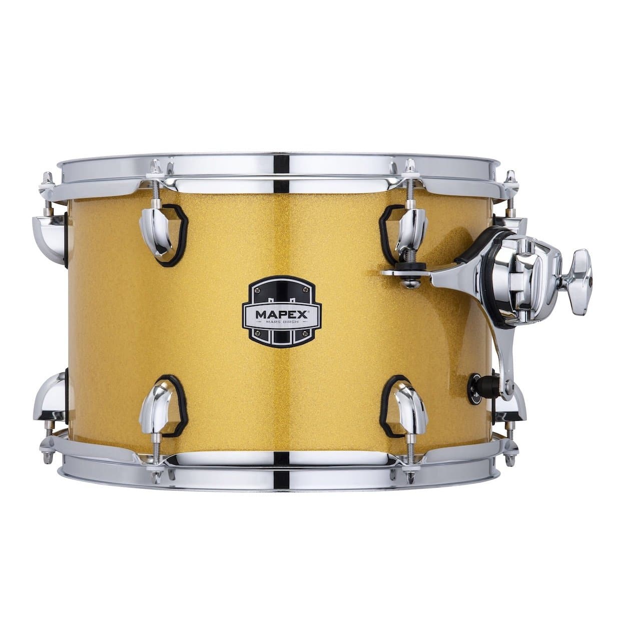 Mapex Mars Birch Tom 8x7 Sunflower Sparkle w/Soniclear Mount