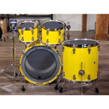 Sonor SQ2 4pc Drum Set Medium Maple - Yellow Sparkle