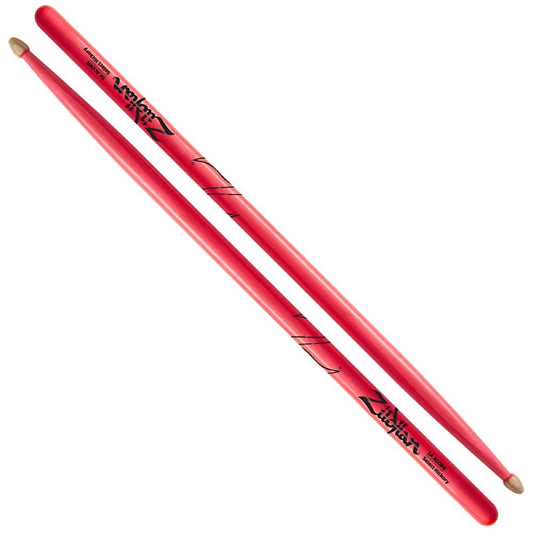 Zildjian 5A Acorn Wood Neon Pink Drumsticks