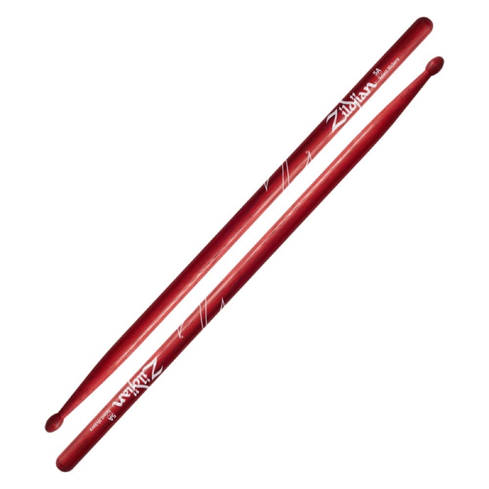 Zildjian 5A Wood Red Drumsticks