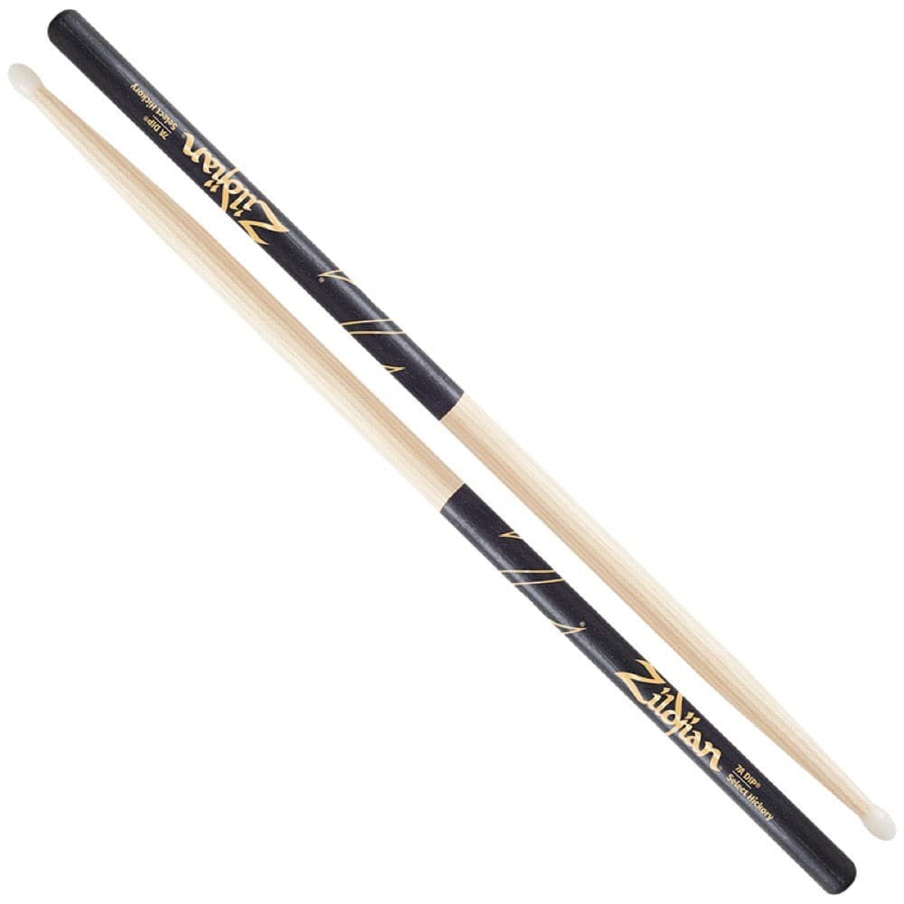 Zildjian 7A Nylon Black Dip Drumsticks