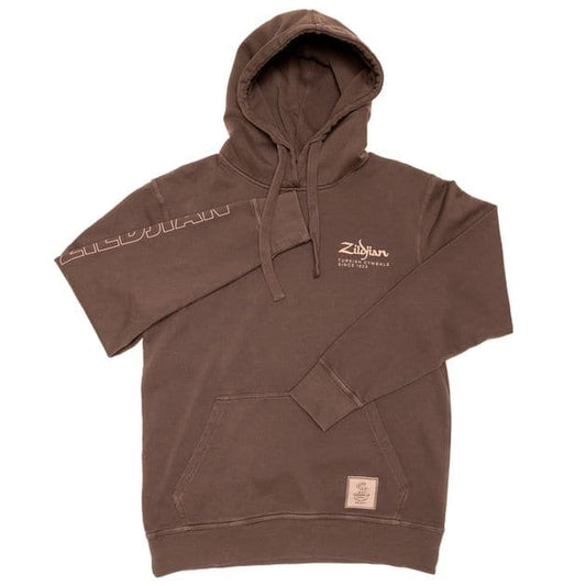Zildjian Limited Edition Cotton Hoodie Large Brown