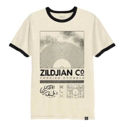 Zildjian Limited Edition Ringer T-Shirt - Natural - Medium