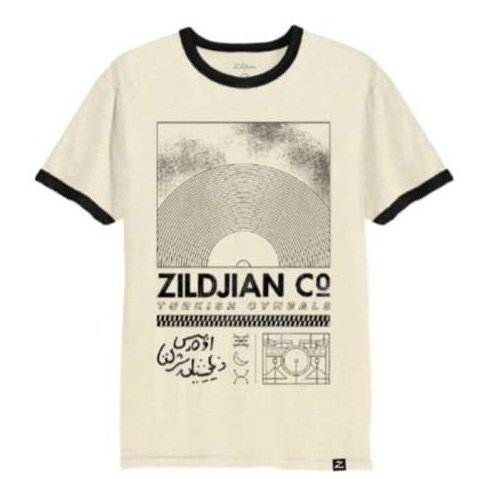 Zildjian Limited Edition Ringer T-Shirt - Natural - X-Large