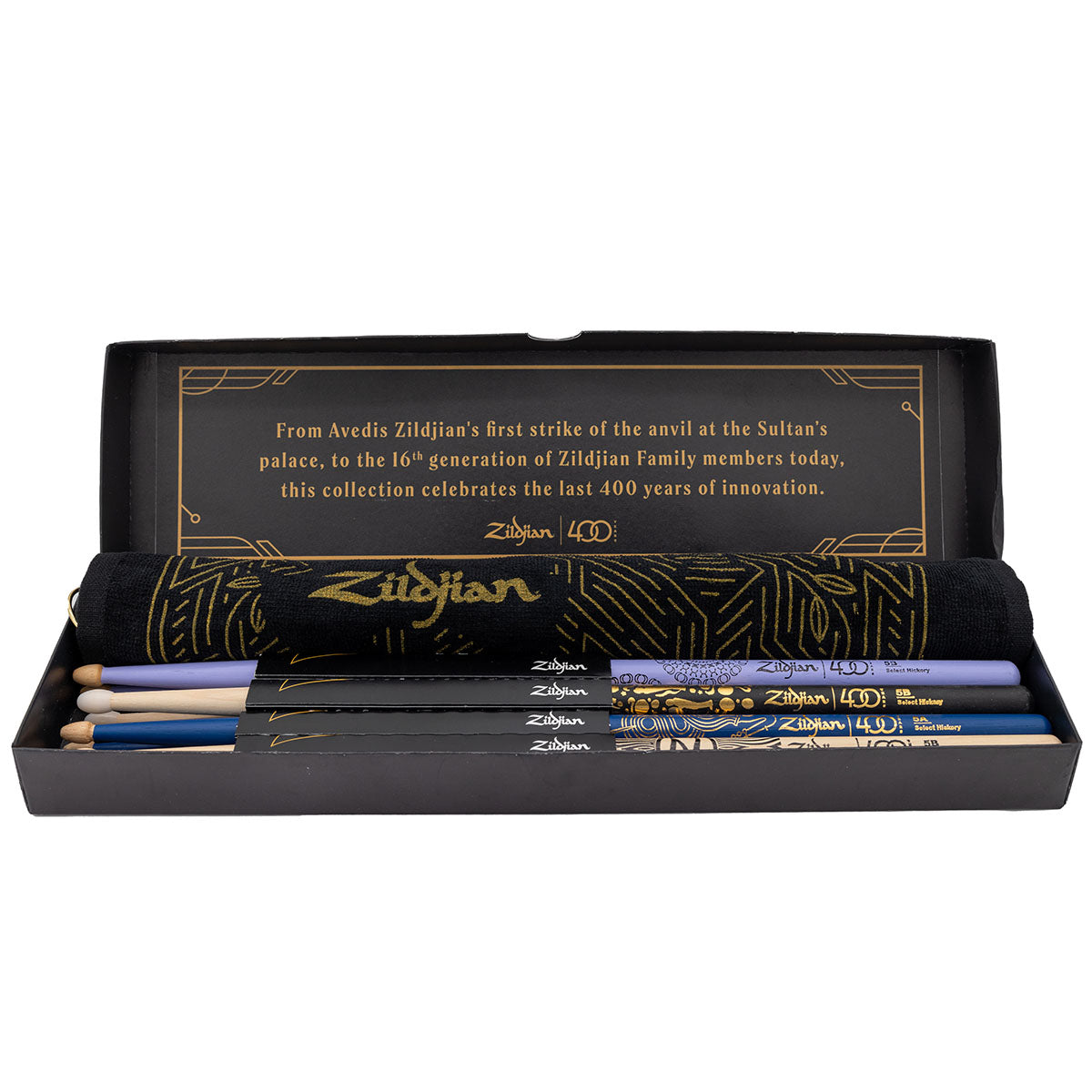 Zildjian Limited Edition 400th Anniversary Drum Stick Bundle
