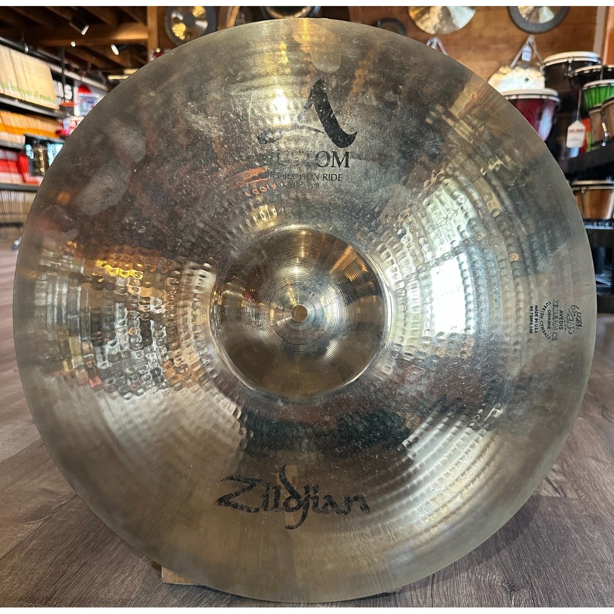 Used Zildjian A Custom Projection Ride Cymbal 20"