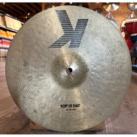 Used Zildjian K Hi Hat Top Cymbal 14"