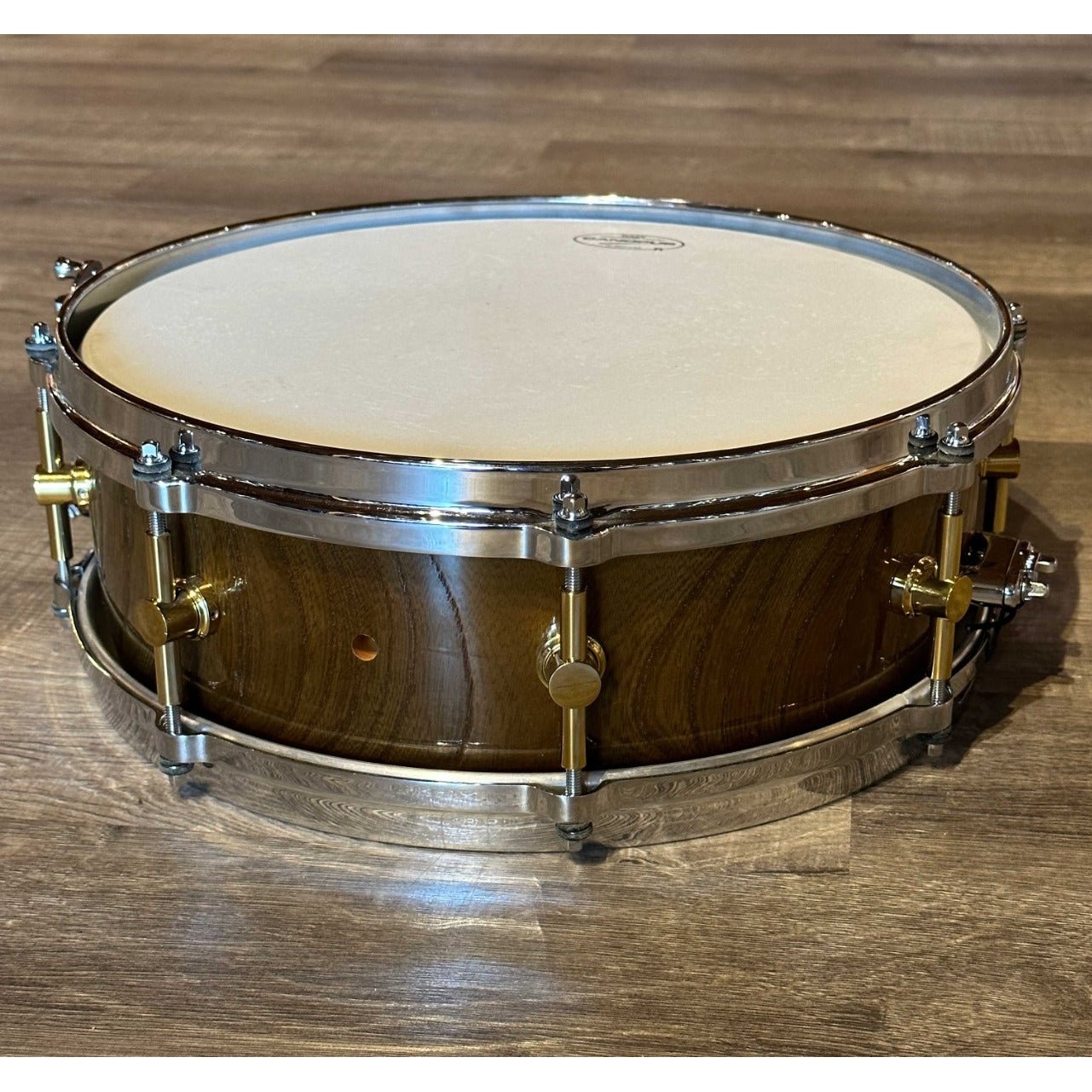 Used Canopus Zelkova Snare Drum 14x5