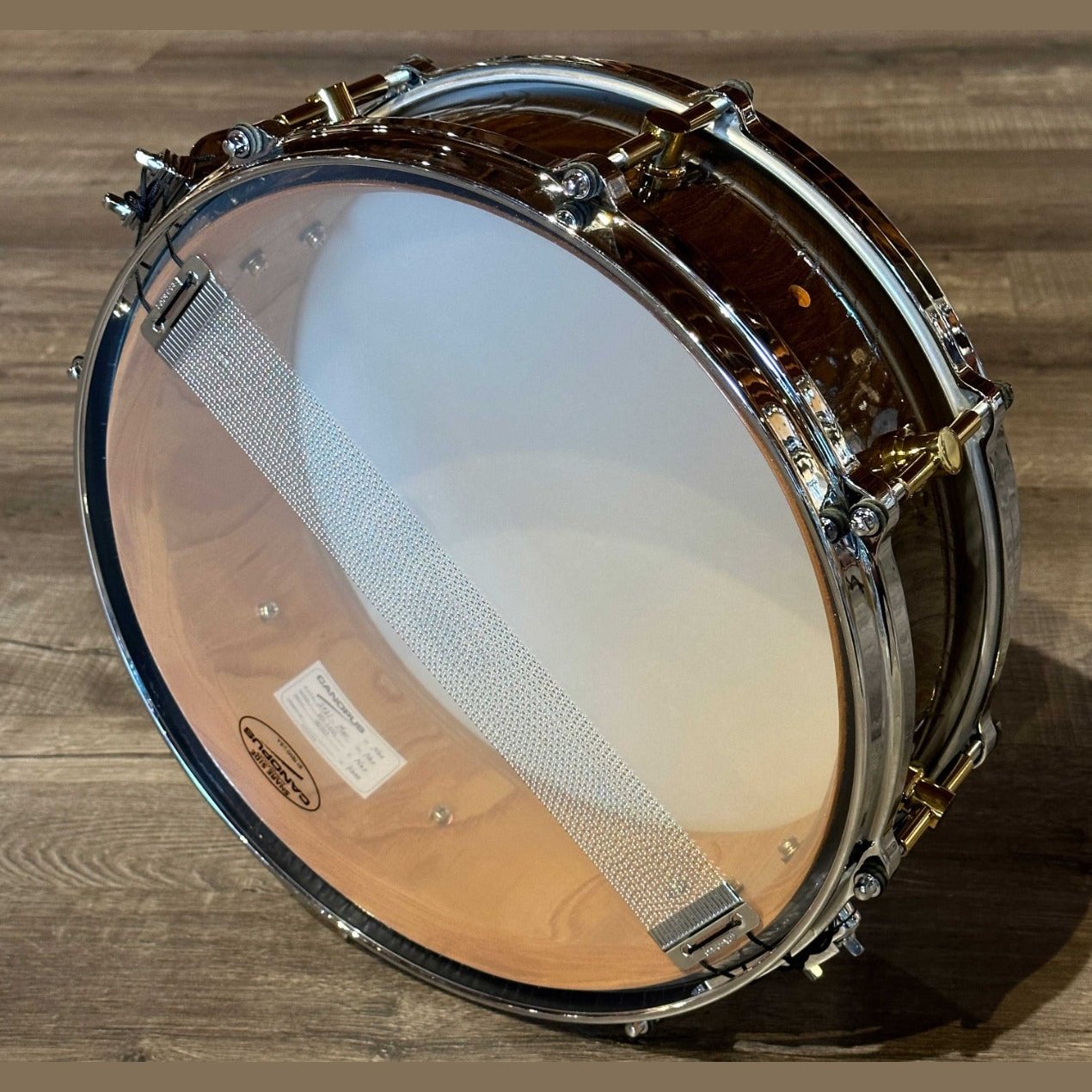Used Canopus Zelkova Snare Drum 14x5