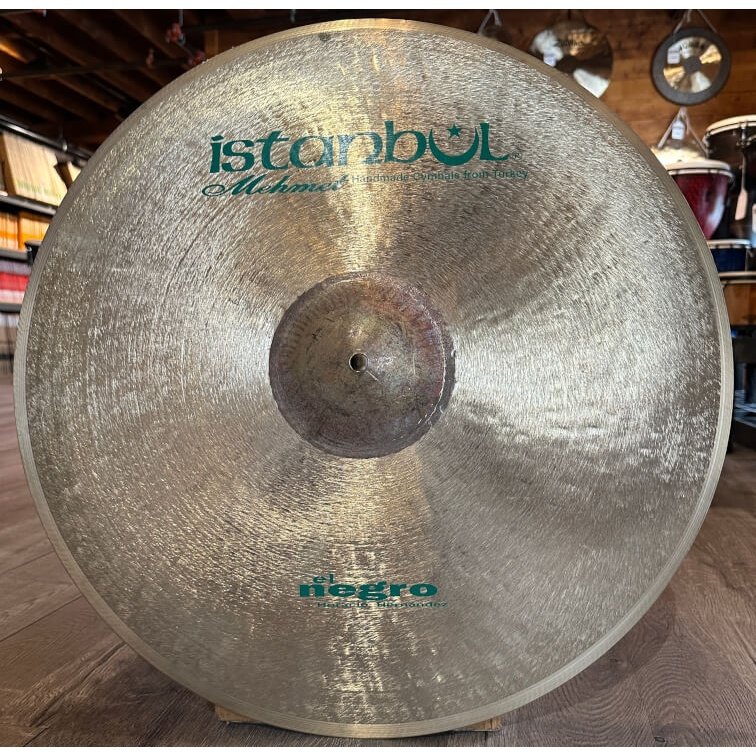 Used Istanbul Mehmet Horacio 'El Negro' Hernandez Light Ride Cymbal 22" 2444 grams
