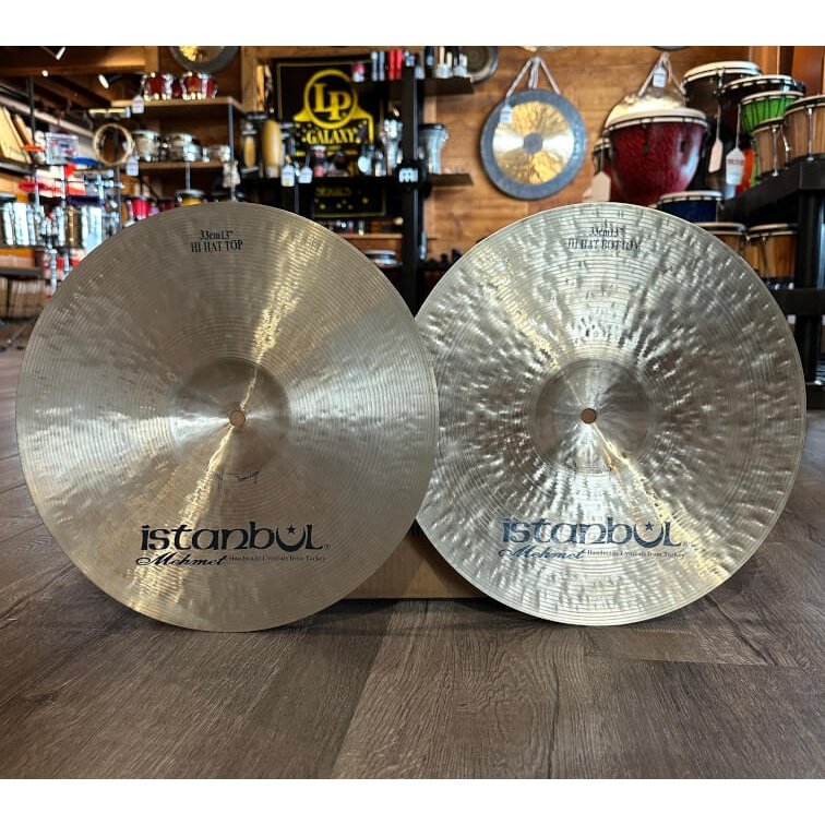 Used Istanbul Mehmet Sultan Hi Hat Cymbals 13"