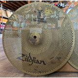 Used Zildjian L80 Low Volume Hi Hat Cymbals 13"