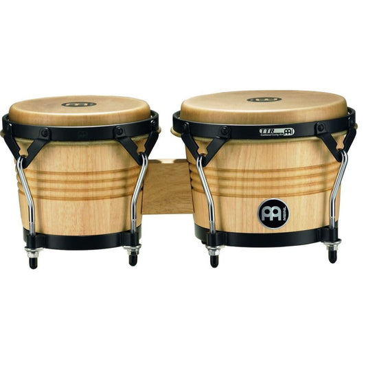 Meinl Artist Series Luis Conte Wood Bongos 6 3/4 & 8 Natural