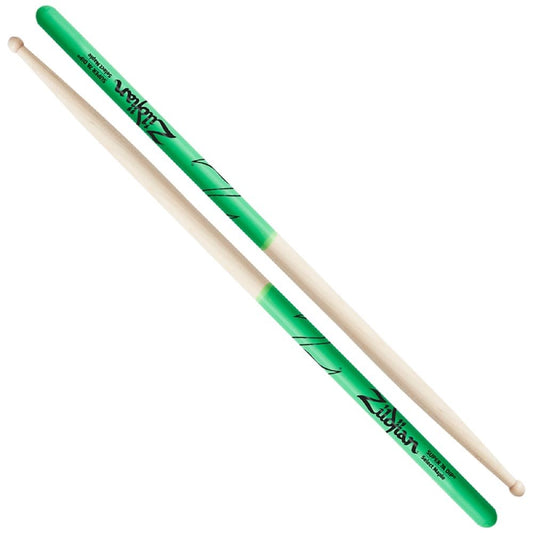 Zildjian Super 7A Green Dip Drumsticks