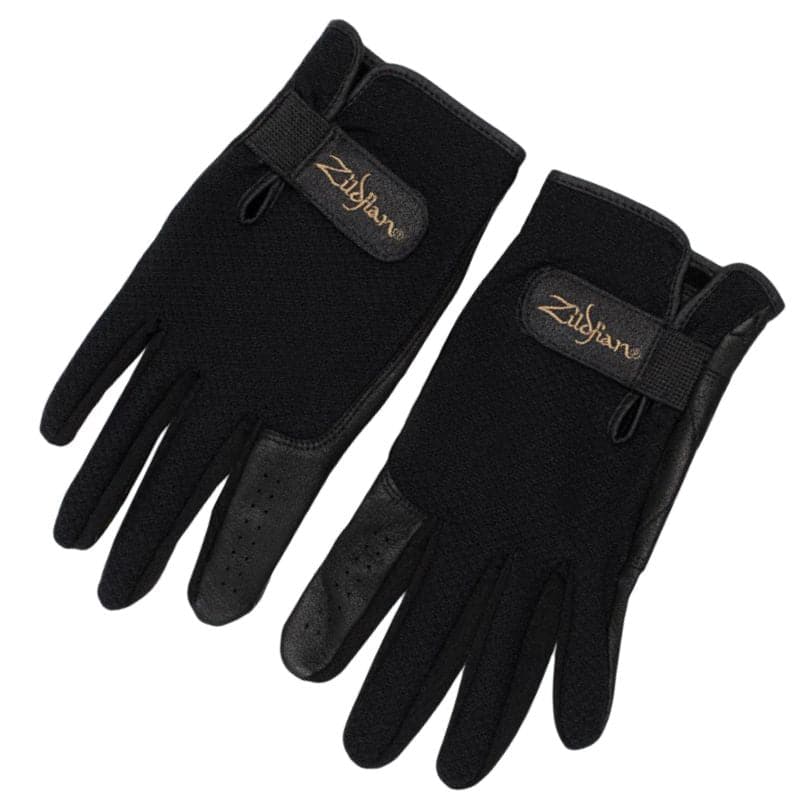 Zildjian Touchscreen Drummer's Gloves - Black - Large